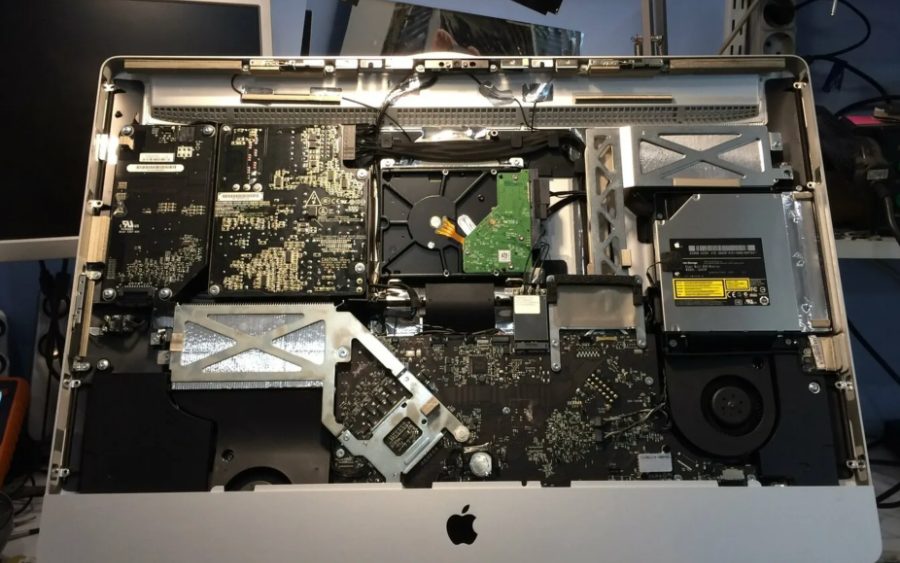 Диагностика и чистка iMac 27 дюймов — пример работы в Подмосковье