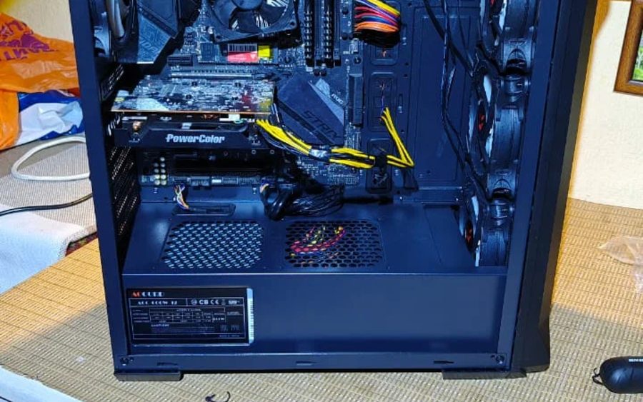 Чистка и обслуживание ПК ASUS ROG — пример работы в Подмосковье