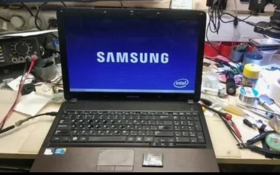 Диагностика и ремонт ноутбука Samsung в сервисе — пример работы в Подмосковье
